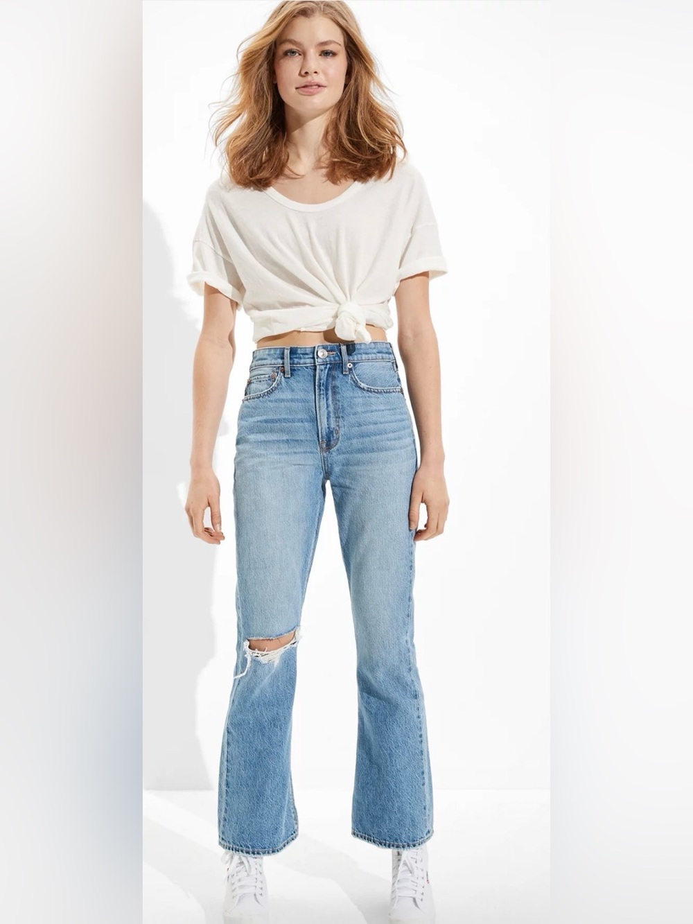 American Eagle Outfitters Highest-Rise 90s Flare Jeans 👖 and